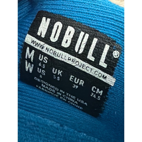 NOBULL Mesh Runner Blue White‎ Gum Training Shoes Mens 6.5 Womens 8 Low Top main image 5